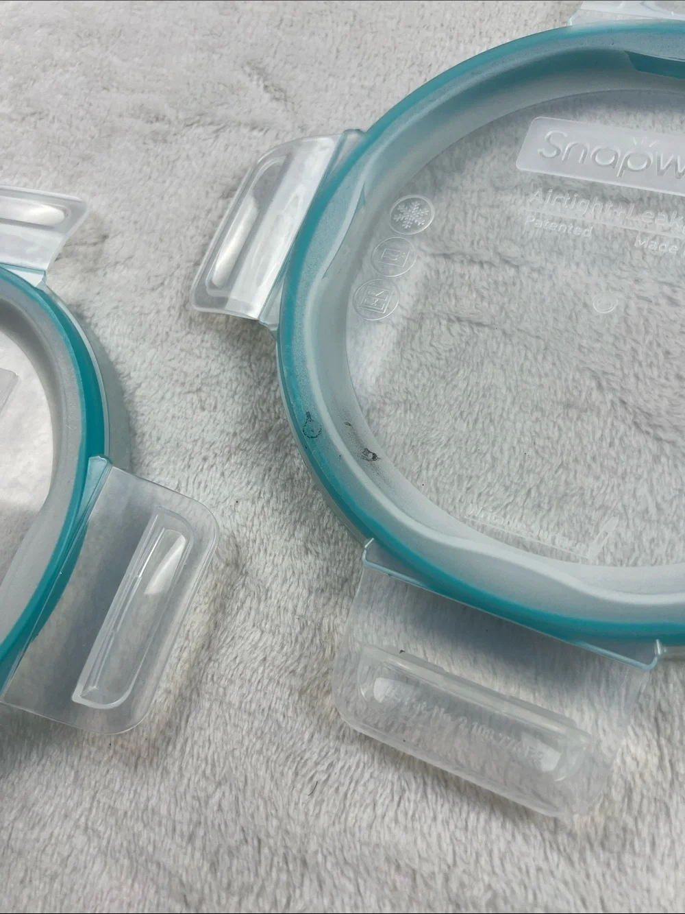 SnapWare Lid replacement for 4 cups round Compatible with Pyrex glass container